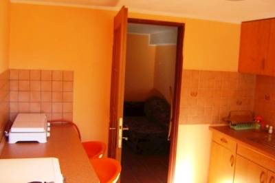 Apartmán č. 3 – obývačka a kuchyňa, Ubytovanie v súkromí U Mikuláša, Blatnica