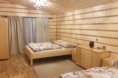 Spálňa s dvomi manželskými posteľami, Chata Balko, Vitanová