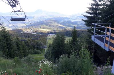 Okolie ubytovania v lyžiarskom stredisku Ski Park Kubínska hoľa, Chata Stred Kubínska hoľa, Dolný Kubín