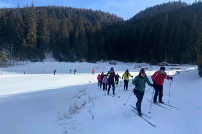 Areál bežeckého lyžovania - 11km, Chata Raj Dedinky, Dedinky