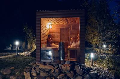 Fínska sauna, Škandinávske domčeky, Spišské Bystré