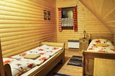 Chata Duo 2 - spálňa s 1-lôžkovými posteľami, Chalúpkovo Resort, Liptovská Štiavnica