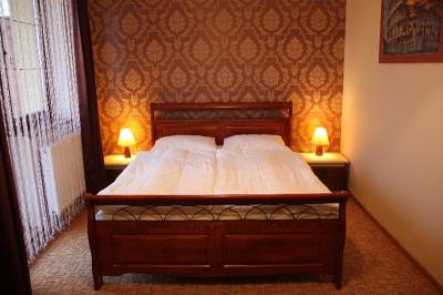 Apartmán Deluxe - spálňa s manželskou posteľou, APARTMÁNY SILEAS, Veľká Lomnica