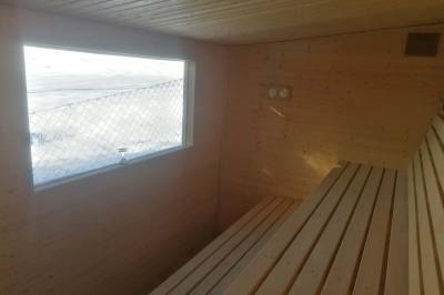 Fínska sauna, Chalupa pri splave, Staré Hamry