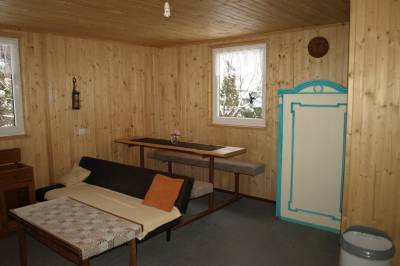 Spoločenská miestnosť v chatke, Folk House, Oščadnica