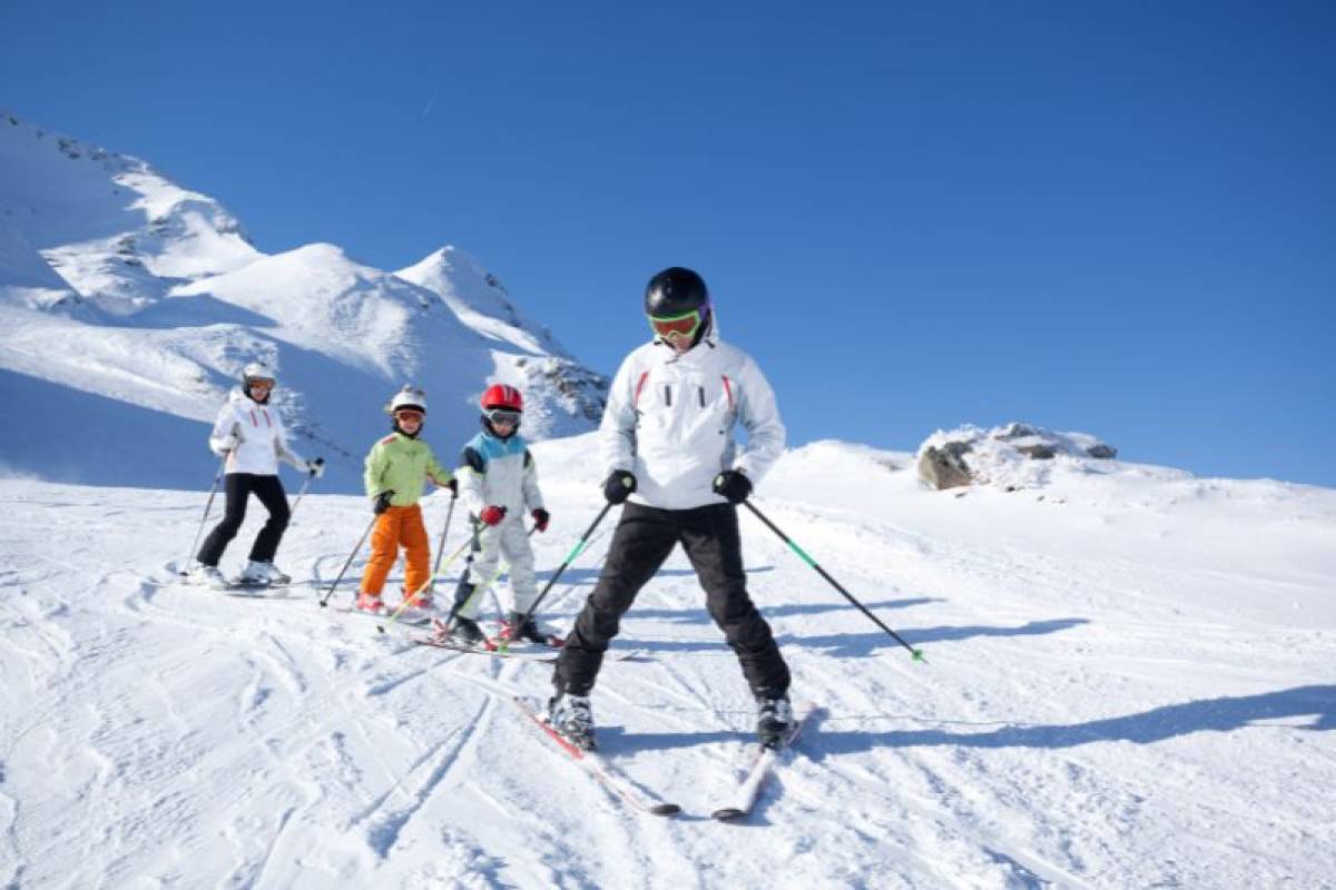 rodinná lyžovačka na Slovensku
