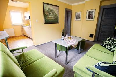 Apartmán s 1 spálňou - obývačka s rozkladacím gaučom, Penzión u Jurka, Zuberec