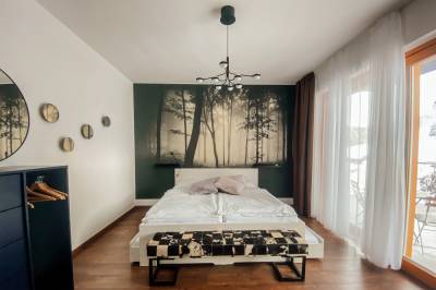 Family 19 - spálňa s manželskou posteľou, Villa Erdődy Resort, Oravská Lesná