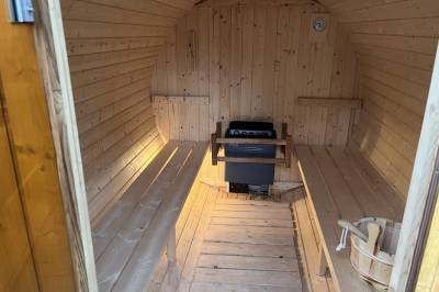Sauna v exteriéri ubytovania v Liptovský Mikuláš – Demänová, Villa Laura, Liptovský Mikuláš