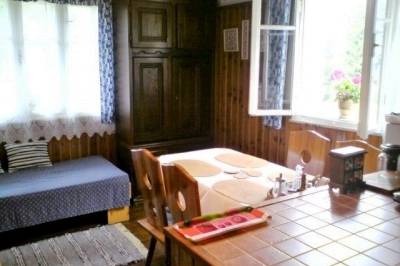 Kuchyňa s jedálenským sedením, Drevenica na samote, Turzovka