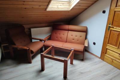 Apartmán 2 - Sedačka v obývačke, Ubytovanie v súkromí, Turčianske Teplice