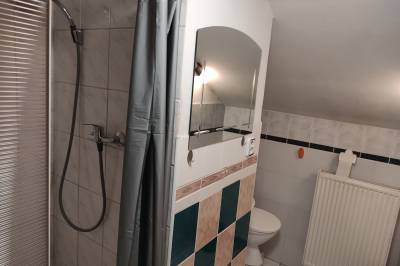 Apartmán 1, 2, 3 - kúpeľňa so sprchovacím kútom, Ubytovanie v súkromí, Turčianske Teplice