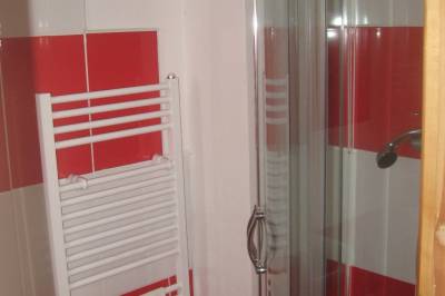 Kúpeľňa so sprchovacím kútom, Apartmán Natálka, Zuberec