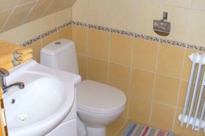 Kúpeľňa s toaletou, Chata Teplica, Brezovica