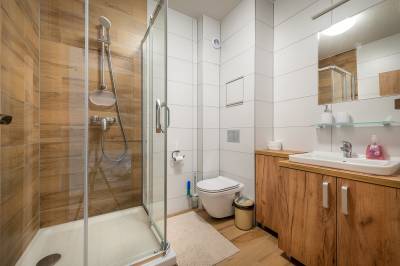 Apartmán s 1 spálňou - kúpeľňa so sprchovacím kútom a toaletou, Zaži Apartmány Liptovský Ján, Liptovský Ján