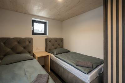 Apartmán 3 - spálňa s oddelenými posteľami, Chalet Malino, Ružomberok