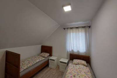 Spálňa s dvomi 1-lôžkovými posteľami, Chata Betulo - Dolní Moravice, Dolní Moravice