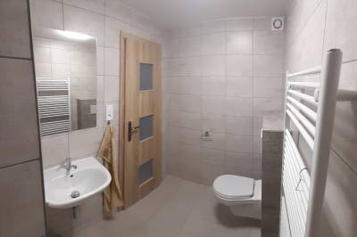 Apartmán č. 1 s 2 spálňami - Kúpelňa, Apartmány Andriš, Spišské Bystré