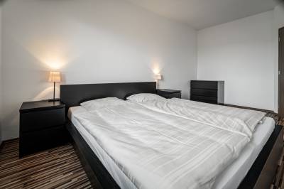 Spálňa s manželskou posteľou, Family apartment 201 - Vila Aston, Veľká Lomnica