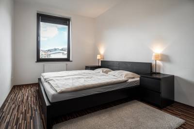 Spálňa s manželskou posteľou, Family apartment 201 - Vila Aston, Veľká Lomnica
