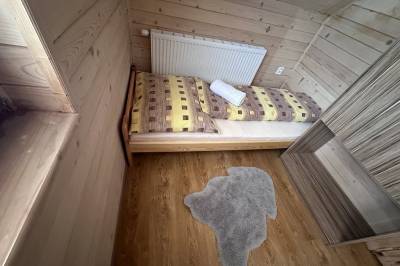 Spálňa s 1-lôžkovou posteľou, Chata Hraničiarka, Oravská Polhora