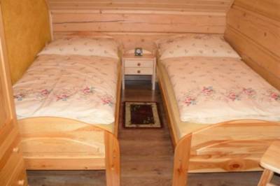 Spálňa s 1-lôžkovými posteľami, Chata Goral, Veľká Franková