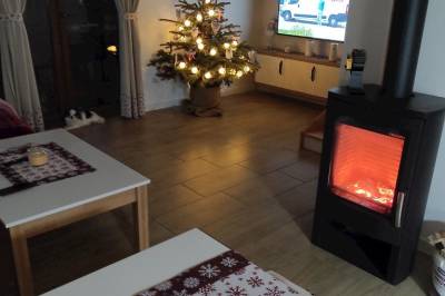 Chata Topovne 2 – vianočná atmosféra v ubytovaní, Chaty Topovne, Belá nad Cirochou