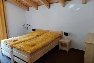 Spálňa s manželskou posteľou, Chata Natália, Demänovská Dolina
