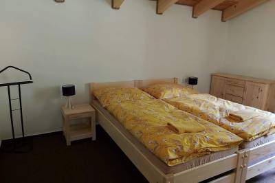Spálňa s manželskou posteľou, Chata Natália, Demänovská Dolina