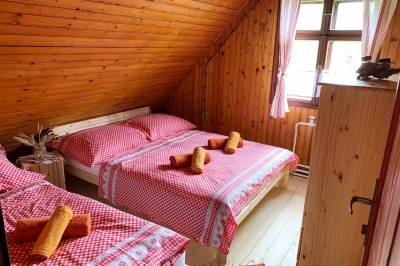 3-lôžková spálňa, Chata Goralečka, Jezersko