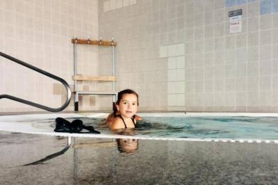 Detský bazén v budove ubytovania, Apartmán Skalka 38, Kremnica