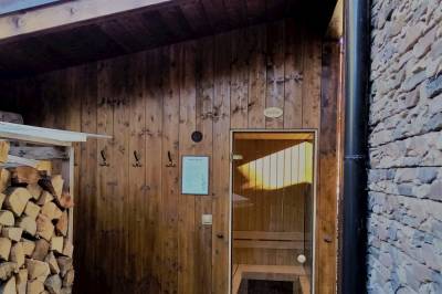 Sauna v exteriéri ubytovania, Chata Lucka, Mýto pod Ďumbierom