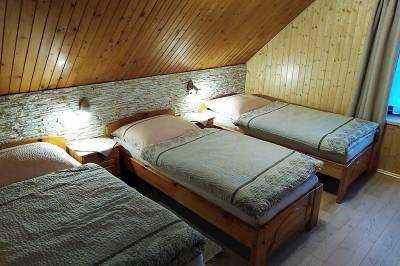 Spálňa s 1-lôžkovými posteľami, Chata Katka, Mýto pod Ďumbierom