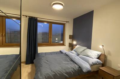 Spálňa s manželskou posteľou, Panorama Home Valča, Valča