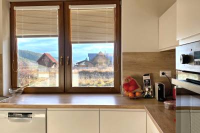 Plne vybavená kuchyňa, Panorama Home Valča, Valča