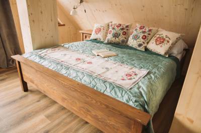 Spálňa s dvomi manželskými posteľami, GREINER Boutique Mountain Chalet, Ždiar