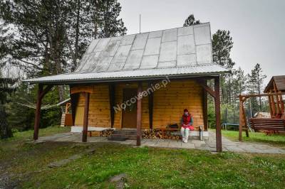 Terasa so sedením v exteriéri ubytovania, Cottage Tatry, Štrba