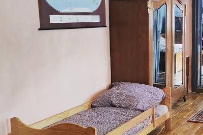 Spálňa s 1-lôžkovou posteľou, Historic housing Štiavnické Bane, Štiavnické Bane
