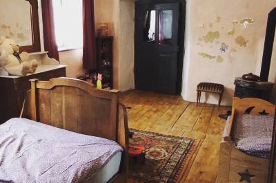 Spálňa s 1-lôžkovou posteľou, Historic housing Štiavnické Bane, Štiavnické Bane