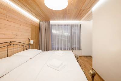 Apartmán 4+ premium - spálňa s manželskou posteľou, Tri vody Apartments, Liptovský Mikuláš