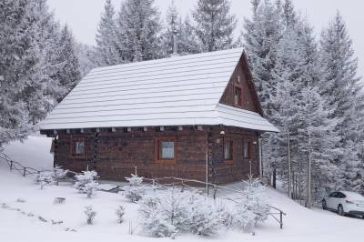 Exteriér ubytovania v Jarabá / Mýto pod Ďumbierom zima, Jariabka Chalet Zrub Nízke Tatry, Jarabá