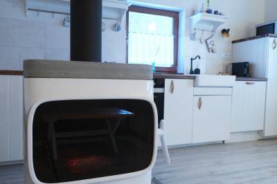Plne vybavená kuchyňa, Jariabka Chalet Zrub Nízke Tatry- terasa, gril, priestor na hry, zeleny les Vás naplnia energiou, Jarabá