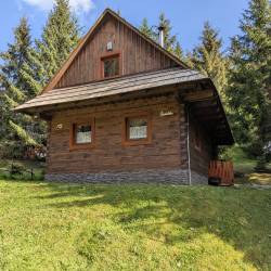 Jariabka Chalet Zrub Nízke Tatry- terasa, gril, priestor na hry, zeleny les Vás naplnia energiou