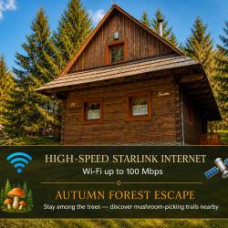 Jariabka Chalet Zrub Nízke Tatry- terasa, gril, priestor na hry, zeleny les Vás naplnia energiou