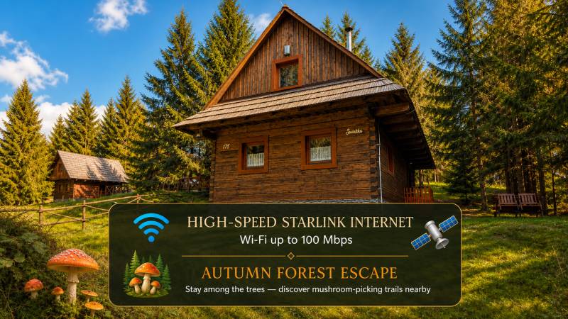 Jariabka Chalet Zrub Nízke Tatry- terasa, gril, priestor na hry, zeleny les Vás naplnia energiou, Jarabá
