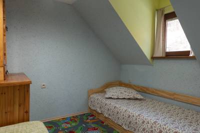 Spálňa s 1-lôžkovými posteľami, Chata Element, Špania Dolina