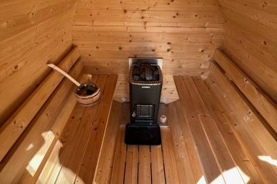Vonkajšia sauna, Chatka Helenka, Horná Lehota
