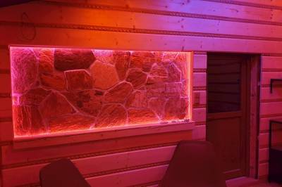 Oddychová zóna pri saune v ubytovaní, Chata Balko, Vitanová