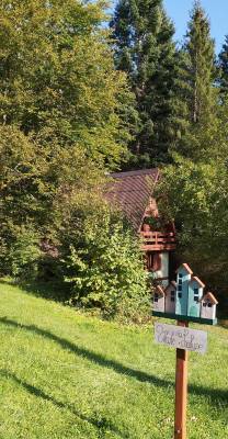 Ubytovanie v lese blízko lyžiarskeho strediska a vodnej nádrže Krpáčovo, Chata Veverica, Dolná Lehota