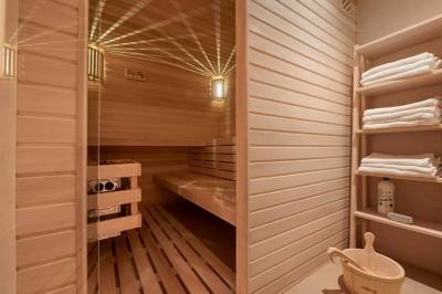 Fínska sauna, Lubka Lodge, Lučatín